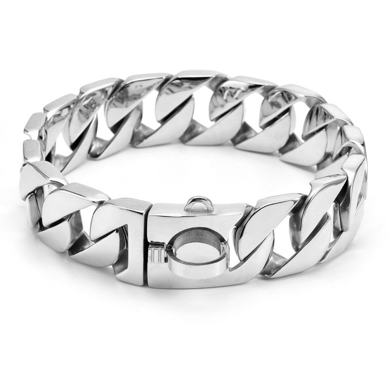 Strong Metal Dog Chain Collars